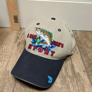 A Reel Man's Sport Cap Hat